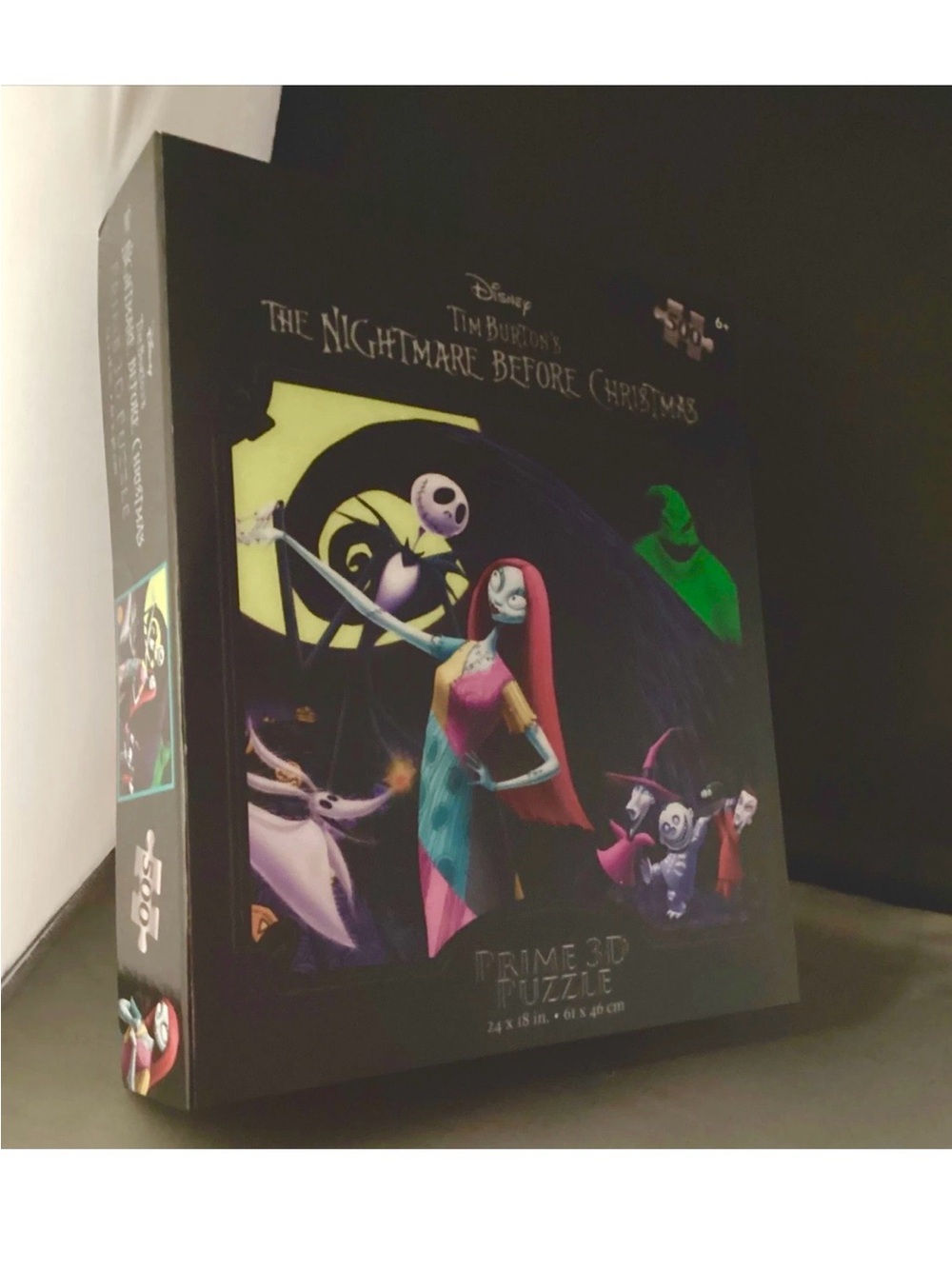Disney The Nightmare Before Christmas Prime 3D Puzzle 500 Pieces 24”x18 Hologram